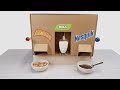 Awesome ideas|| How to make Nesquik and Kosmostars machine with milk
