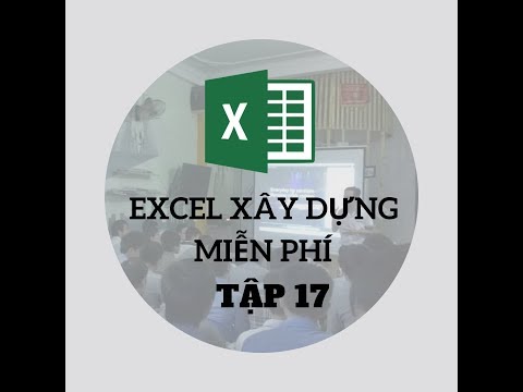Học Excel Kết cấu Xây dựng miễn phí | Tập 17 | Bảng tính tổ hợp nội lực và tính thép dầm không gian