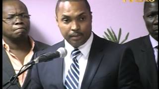 VIDEO: Haiti - Installation Emmanuel Menard kom Nouvo Directeur General ONA