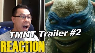 REACTION to Teenage Mutant Ninja Turtles Trailer #2