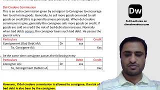Lecture 20_1 - Consignment - Part 5 - CA Foundation - Accounts