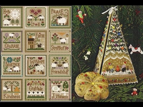 Вышивка с овечками Вышивка с овечками