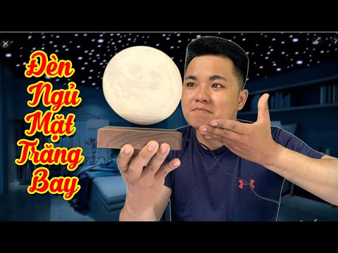 REVIEW Thực tế " Đèn Ngủ Mặt Trăng Bay " có đúng như quảng cáo? | Kien review