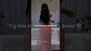 Try This Hairstyle With Saree Video Credit-