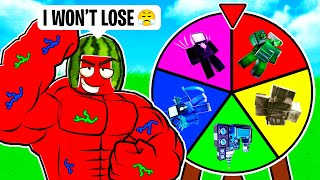 Using Spin The Wheel To Cheat In Toilet Tower Defense