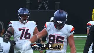 Sam Ehlinger 2025 Nfl Preseason Highlights Vs Saints