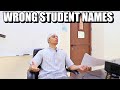 Student Names | Zubair Sarookh