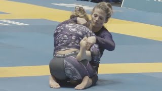 Women's Nogi Jiu-Jitsu California Worlds 2019 D031 Purple Belts Rear Naked Choke Submission