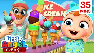 Dondurma Dükkanı Ve Rengarenk Lezzetler | Eğlenceli, Öğretici Çocuk Şarkıları | 