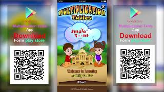 Multiplication Tables | Android App | Educational Games By Jingle Toons