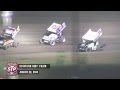 Highlights: World of Outlaws STP Sprint Cars Stockton Dirt Track March 22nd, 2014