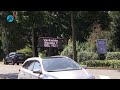Waarschuwingsbord nepagenten bij binnenrijden Heiloo