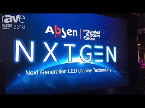 ISE 2018: Paul Johnston of Absen Tours the Stand With Sara Abrons, Talks Altair, COBALT and Acclaim