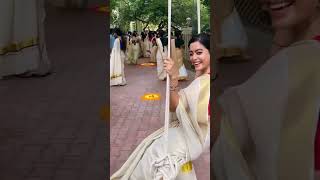 Biggboss Abirami In Kerala Saree
