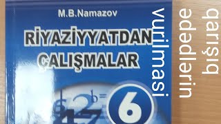Qarışıq Ədədlərin Vurulması N7-13.Namazov Çalışmalar 6 Cı Sinif