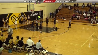 Pfeiffer Men's Basketball vs. Averett
