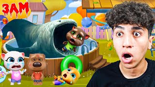 Bloop Oyuna Gi̇rdi̇ Talki̇ng Tom Ve Angelayi Yedi̇ Tom Ve Arkadaşlari Tehli̇kede Sakın Oynamayın