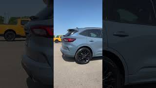 2023 Vapor Blue Ford Escape St Line With Black Wheels Looks So Sick