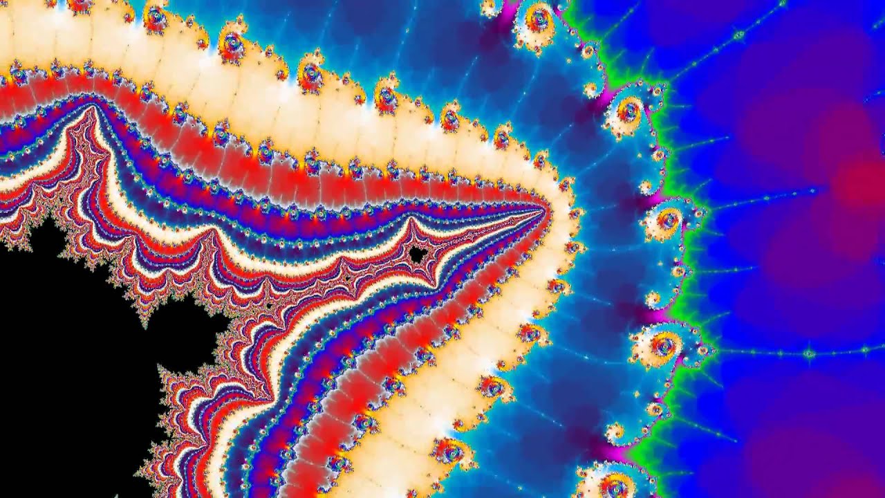 Zoom out fractal flight in Full HD YouTube