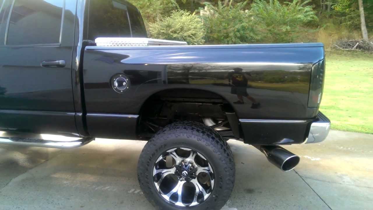 Cummins on 35's - YouTube