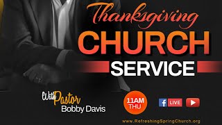 Thanksgiving Worship Service