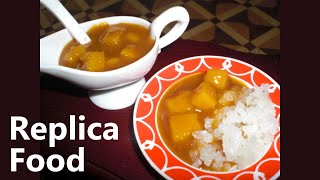 Fake Food Toy (You can not eat) Konapun 1 - Curry & Rice ???