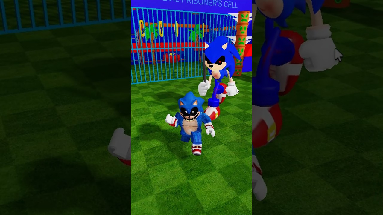 SHIN SONIC TAPES escape SONIC EXE’S PRISON RUN #roblox SHIN SONIC TAPES escape SONIC EXE’S PRISON RUN #roblox