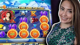 Wow! Handpay JACKPOT using Freeplay on Ultimate Fire Link Slot Machine!