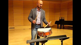 Get In (the 2nd) Line for Snare Drum w/ Bass Drum Accompaniment by Rob Sanderl