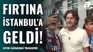Trabzonspor Kafilesi İstanbulda Fatih Tekke Karşılamaya Gelen Taraftarlarla Özel Olarak İlgilendi