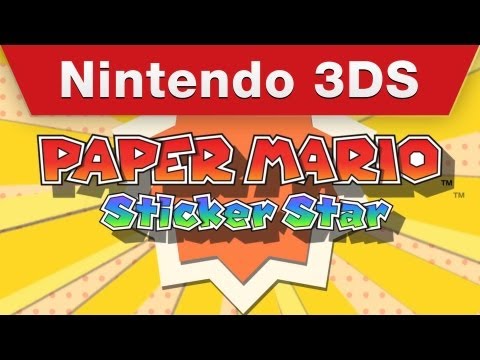 Nintendo 3DS - Paper Mario: Sticker Star Trailer