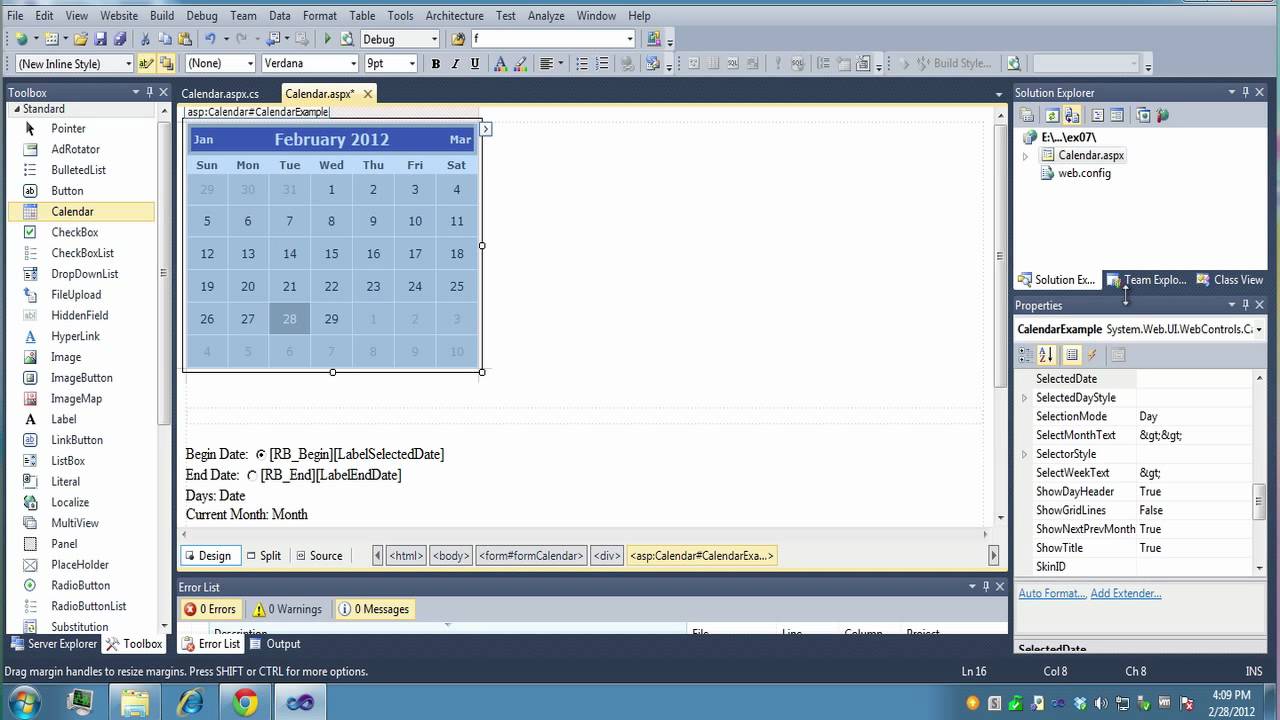 Как сделать календарь в vba Как сделать календарь в vba