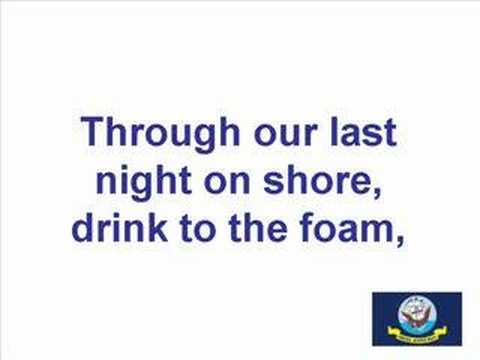 US Navy Song -