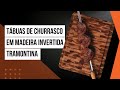 Tábua Churrasco Madeira Teca Invertida 50x38cm - Tramontina