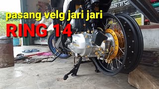 Beat Jari-Jari Ring 14 Tapak Lebar