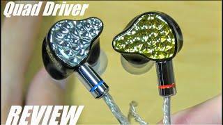 Review Basn Bmaster 2Nd Generation Hifi Iems - Quad Driver Earbuds 1Dd3Ba