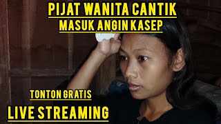 Pijat Wanita Cantik Sedang Live Sekarangatasi Badan Nyeri Perut Nyeri Karena Sendawa