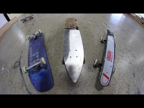 THE MOST DANGEROUS SKATEBOARDS | YOU MAKE IT WE SKATE IT EP 191