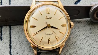 Collectible Watch Laco 21 Jewels 440 Antimagnetic 20 Mikron 1950S German Madelaco Pforzheim Uhren