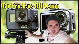 Oğuz Sasi - Go Pro Kameralara Bakıyor - Go Pro 8 vs DJI Osmo Aksiyon Kamerası