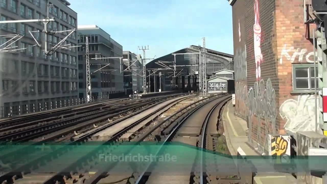 Führerstandsmitfahrt SBahn Berlin Stadtbahn Ostbahnhof