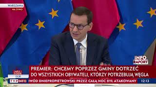Premier Morawiecki Mierzymy Się Z Wieloma Nakładającymi Się Na Siebie Kryzysami Całe Wystąpienie