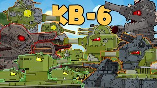 All episodes: The story about KV-6 lasting a lifetime. Cartoons about tanks