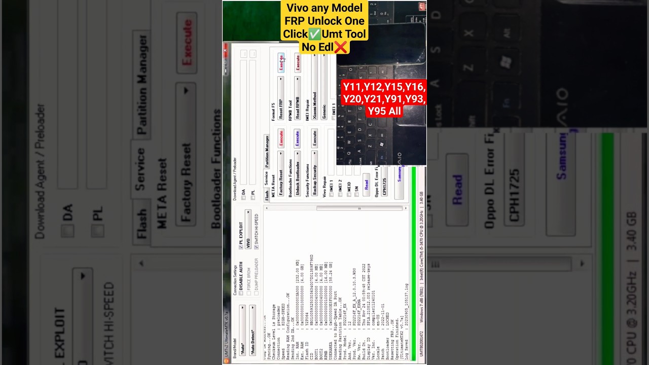 All Vivo Frp Unlock UMT | Y12 Frp Unlock UMT | Y20 Frp All Vivo Frp Unlock UMT | Y12 Frp Unlock UMT | Y20 Frp