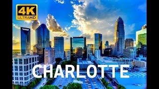 Beauty of Downtown Charlotte, North Carolina USA in 4K| World in 4K