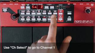 Nord Drum 3P Basics #1 - Selecting, replacing and storing sounds