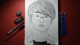 Drawing BTS: Jin | Çizen kız