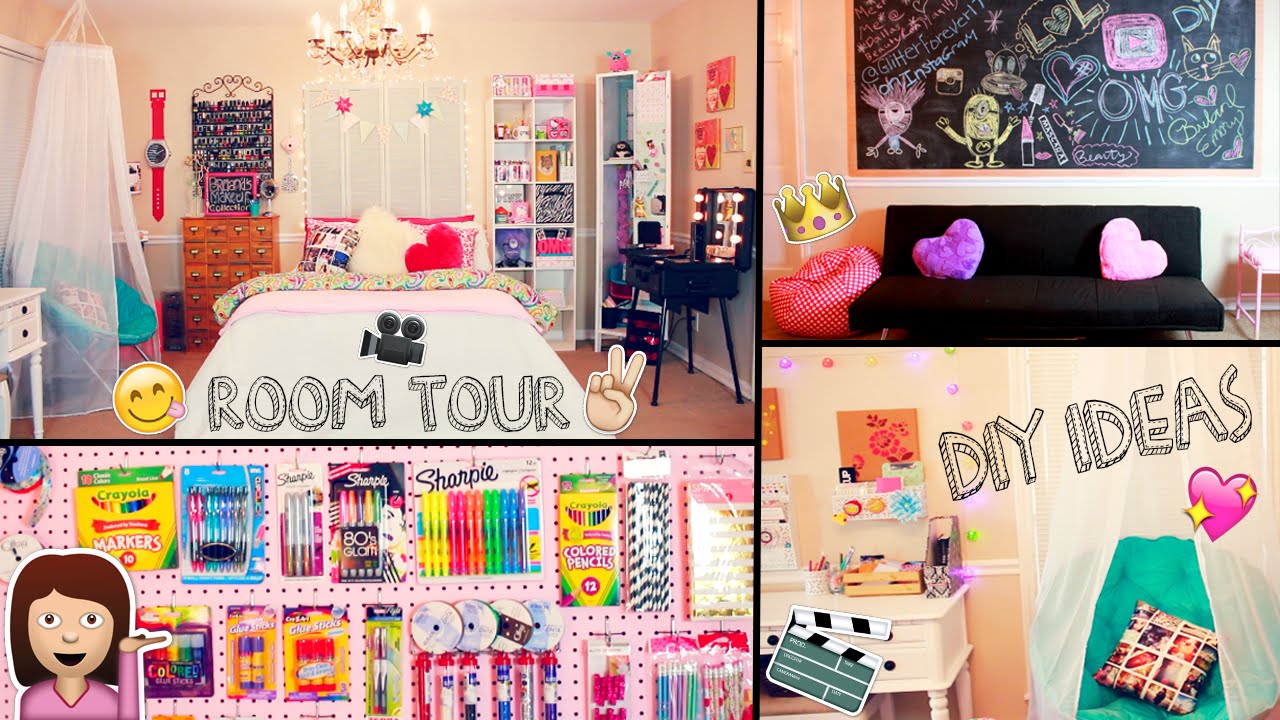 Tour  2015  Decor 2015! Ideas  DIY  decor Organization and room DIY diy Tour Desk Room