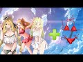 Pokegirls in swimsuit Mode 💘😘|| Pokemon Anime 💘 #pokemon #cartoon