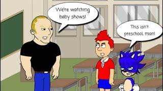 Childish Dad Becomes A Subsute Teacher